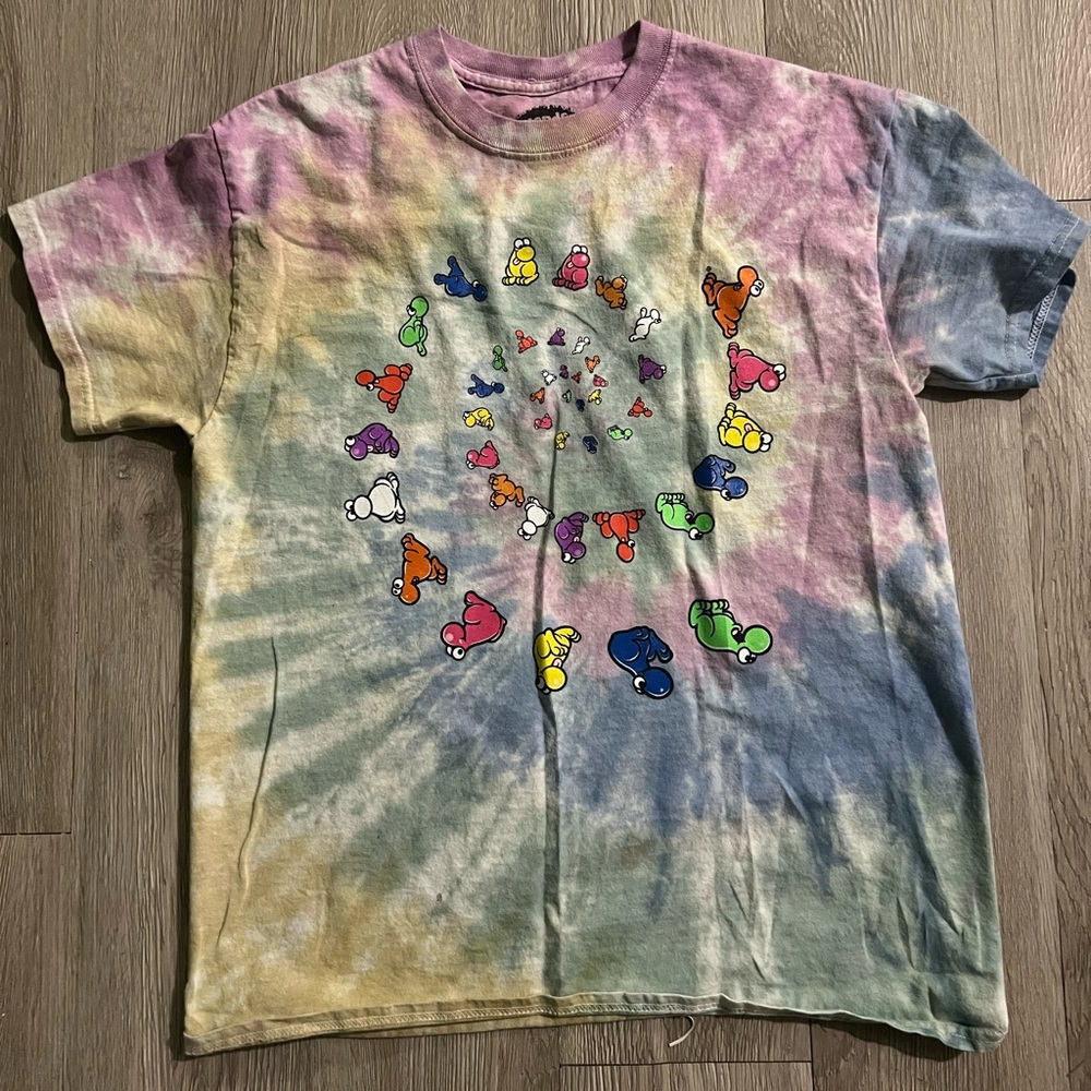 Rainbow Tye-Dye Nerds T shirt